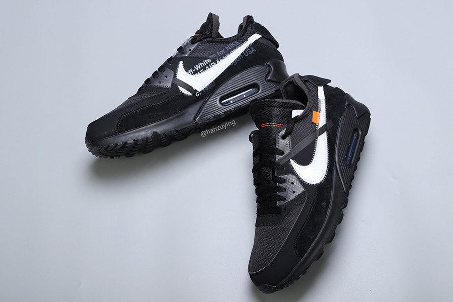 Off-White x Nike Air Max 90 Black AA7293-001 1