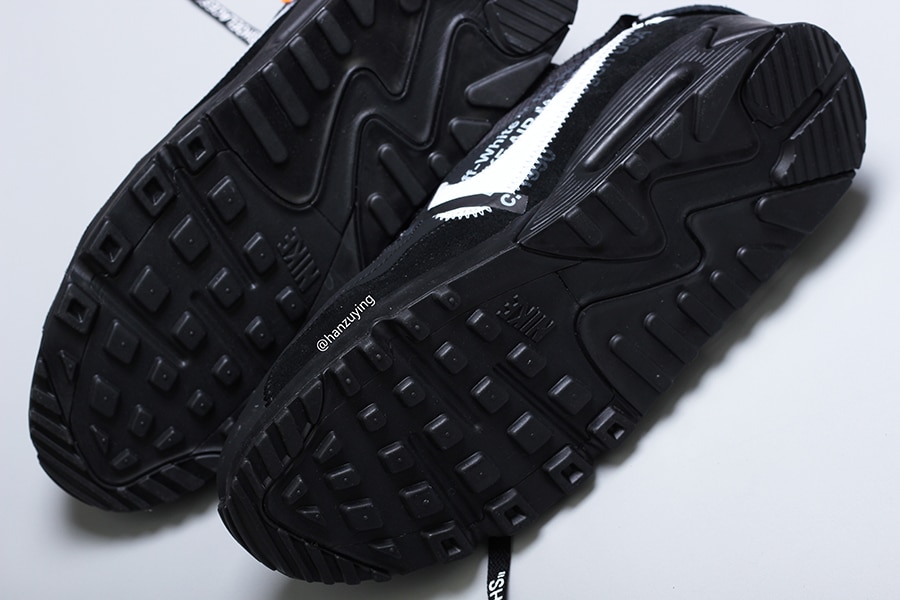 Off-White x Nike Air Max 90 Black AA7293-001 10