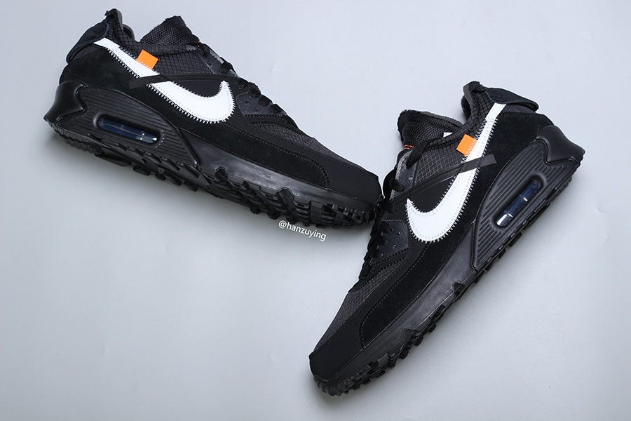 Off-White x Nike Air Max 90 Black AA7293-001 2