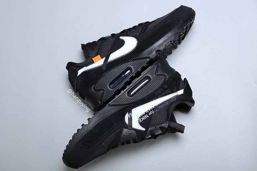Off-White x Nike Air Max 90 Black AA7293-001 3