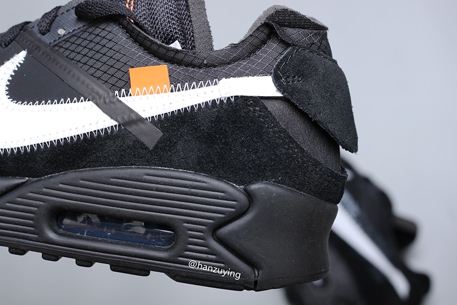 Off-White x Nike Air Max 90 Black AA7293-001 7