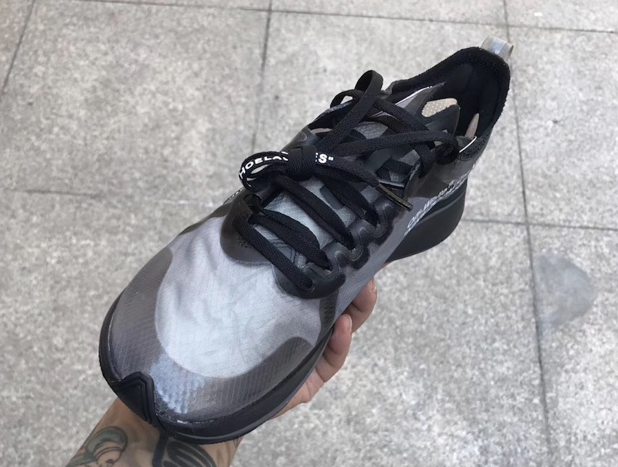 Off-White x Nike Zoom Fly SP Black AJ4588-001 4