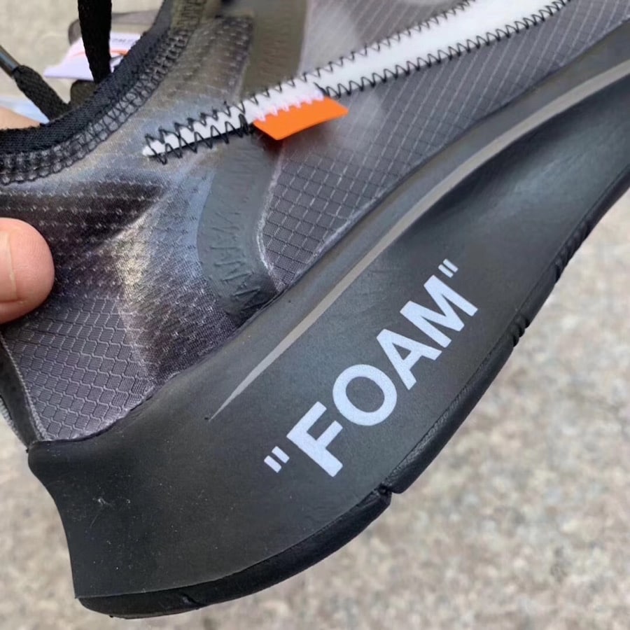 Off-White x Nike Zoom Fly SP Black AJ4588-001 8