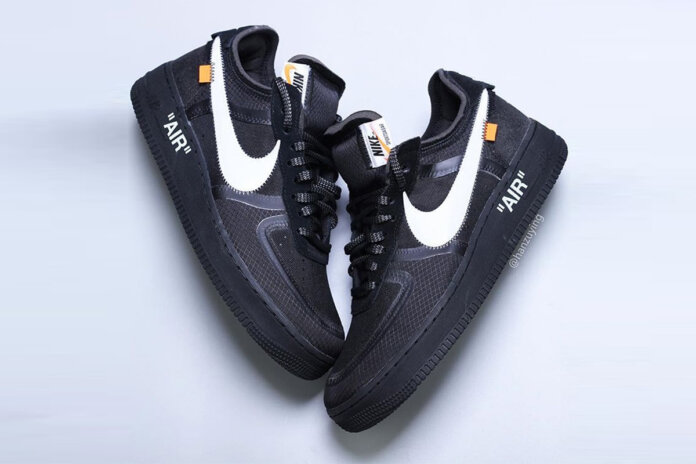 off-white x nike air force 1 low black AO4606-001 off-white x nike air force 1 low black AO4606-001