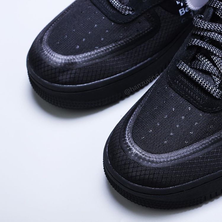 off-white x nike air force 1 low black AO4606-001 7