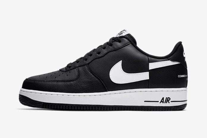 Comme Des Garcons x Supreme x Nike Air Force 1 Low Black White AR7623-001 Comme Des Garcons x Supreme x Nike Air Force 1 Low Black White AR7623-001