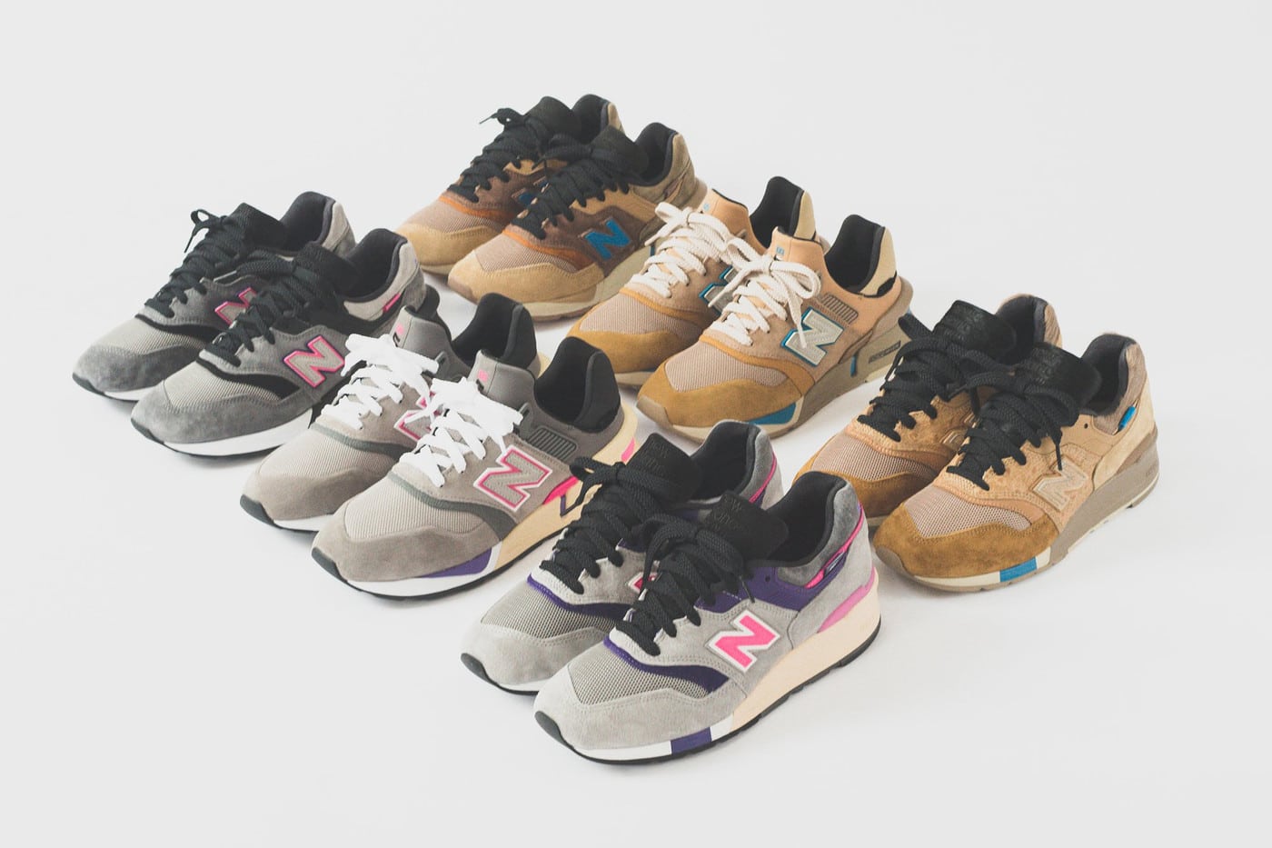 KITH x United Arrows x nonnative x New Balance 997 1
