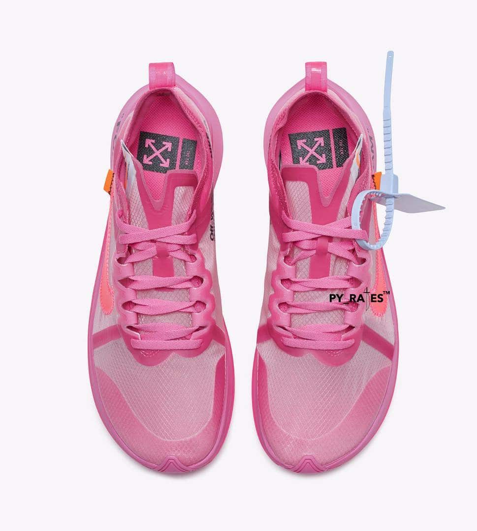 Off-White x Nike Zoom Fly Pink AJ4588-600 4