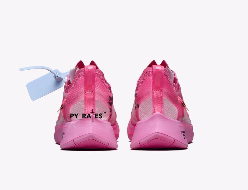 Off-White x Nike Zoom Fly Pink AJ4588-600 5