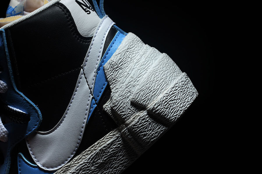 Sacai x Nike Blazer Mid Blue BV0072-001 6