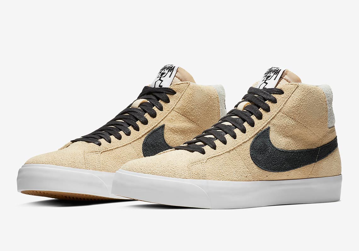 Stussy x Nike SB Blazer Mid x Lance AH6158-700 4