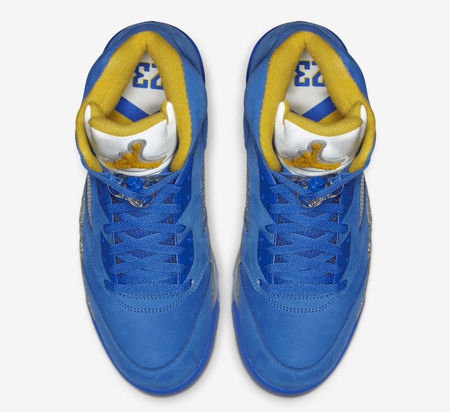 Air Jordan 5 Laney Varsity Royal CD2720-400 4
