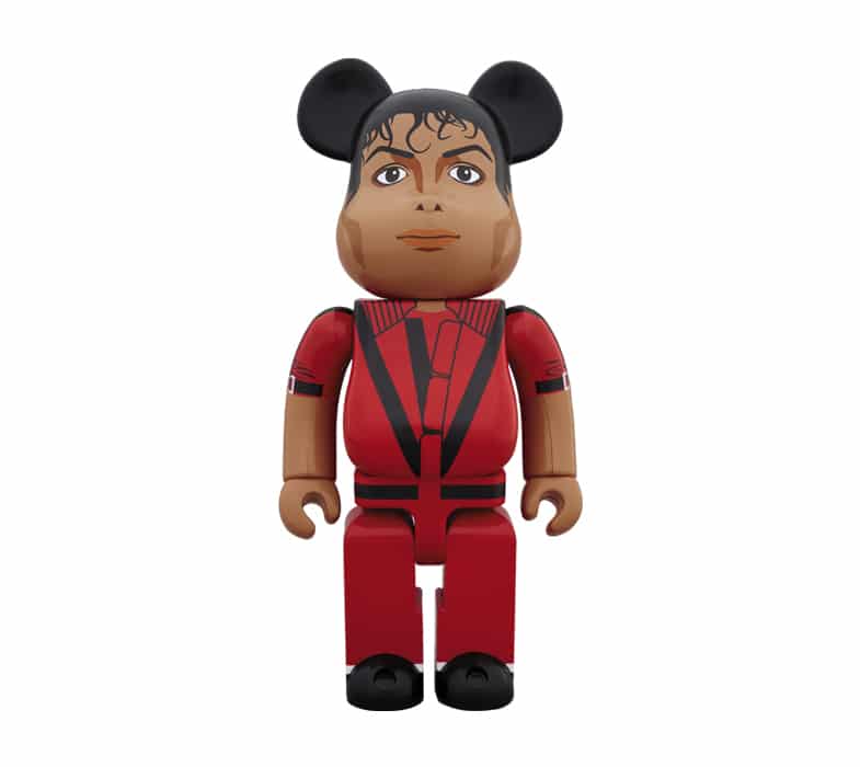 Medicom Toy BEARBRICK Red Jacket Michael Jackson 1
