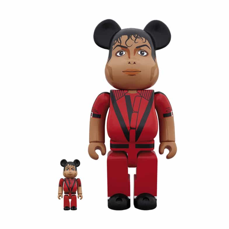 Medicom Toy BEARBRICK Red Jacket Michael Jackson 2