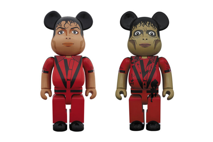 Medicom Toy BEARBRICK Red Jacket Michael Jackson Medicom Toy BEARBRICK Red Jacket Michael Jackson