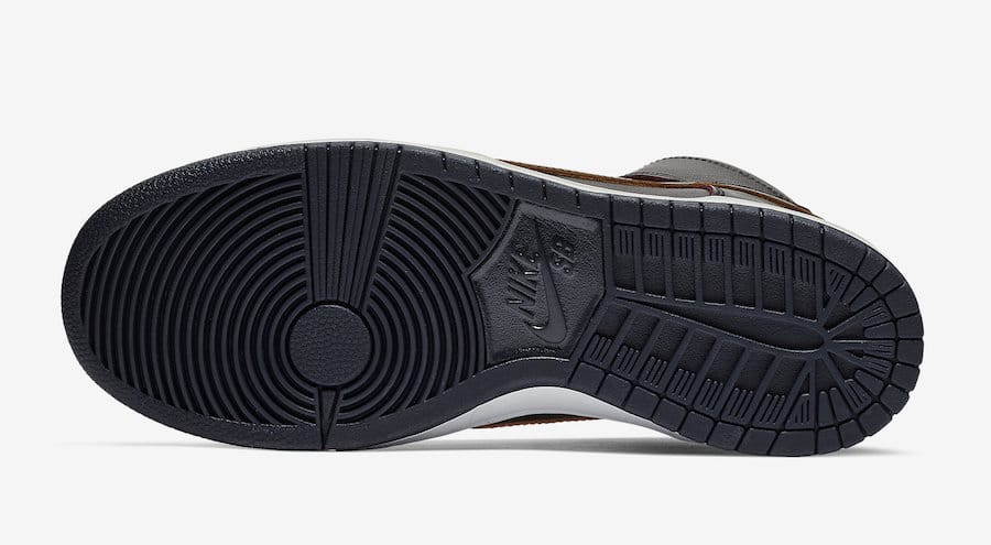 NBA x Nike SB Dunk High Cleveland Cavaliers BQ6392-001 1