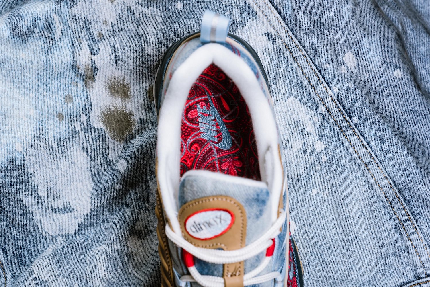 air max 98 wild west on feet