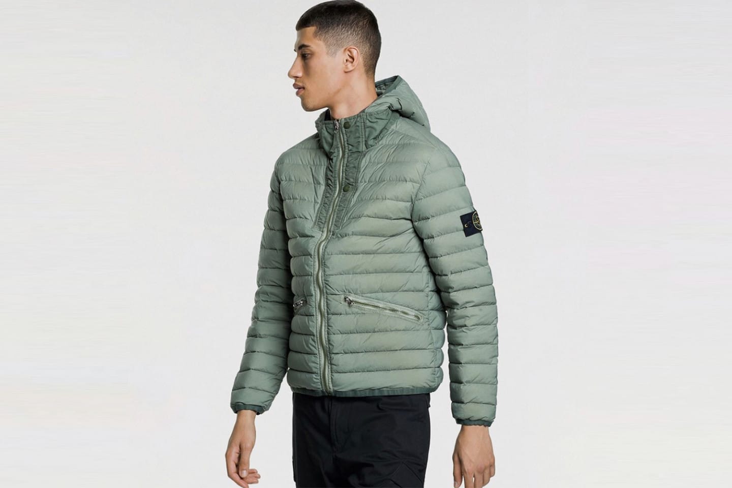 Stone Island Loom Woven Down Chambers Stretch Nylon-TC 5