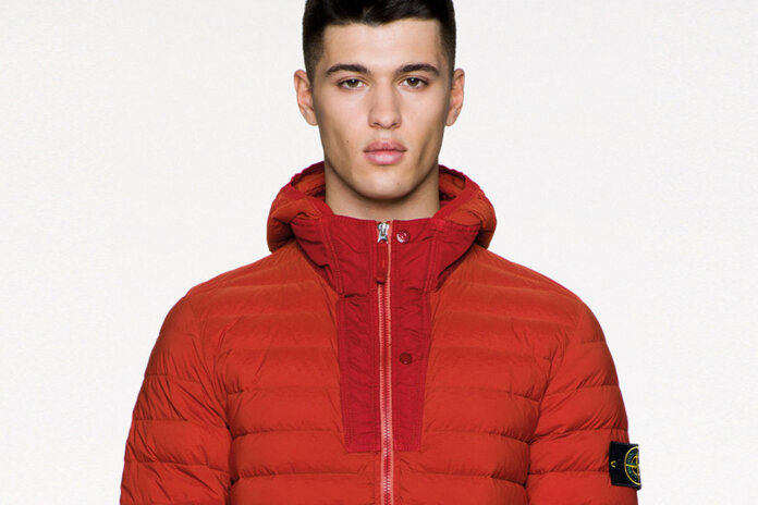 Stone Island Loom Woven Down Chambers Stretch Nylon-TC Stone Island Loom Woven Down Chambers Stretch Nylon-TC