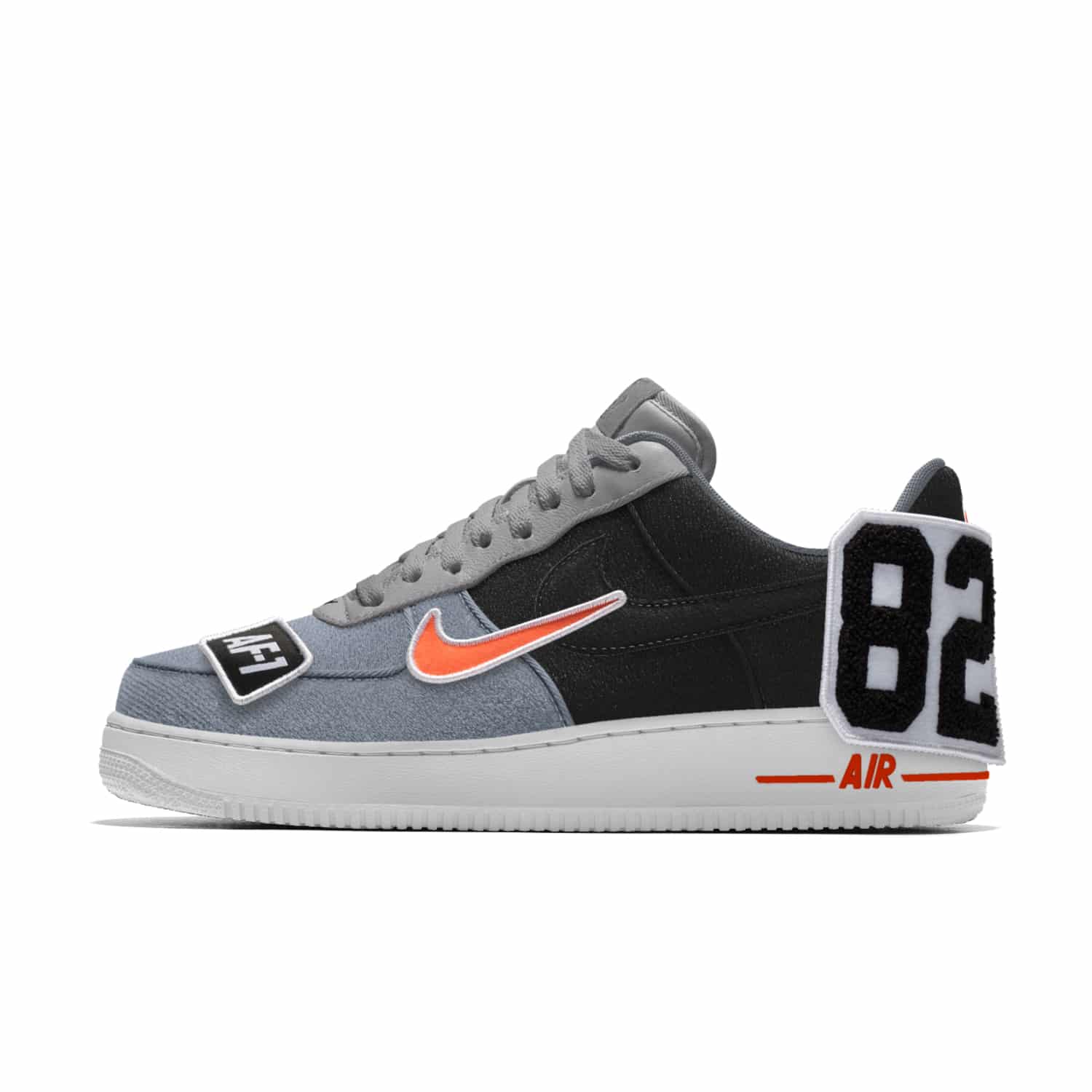 nikeid air force 1 by you patch 3