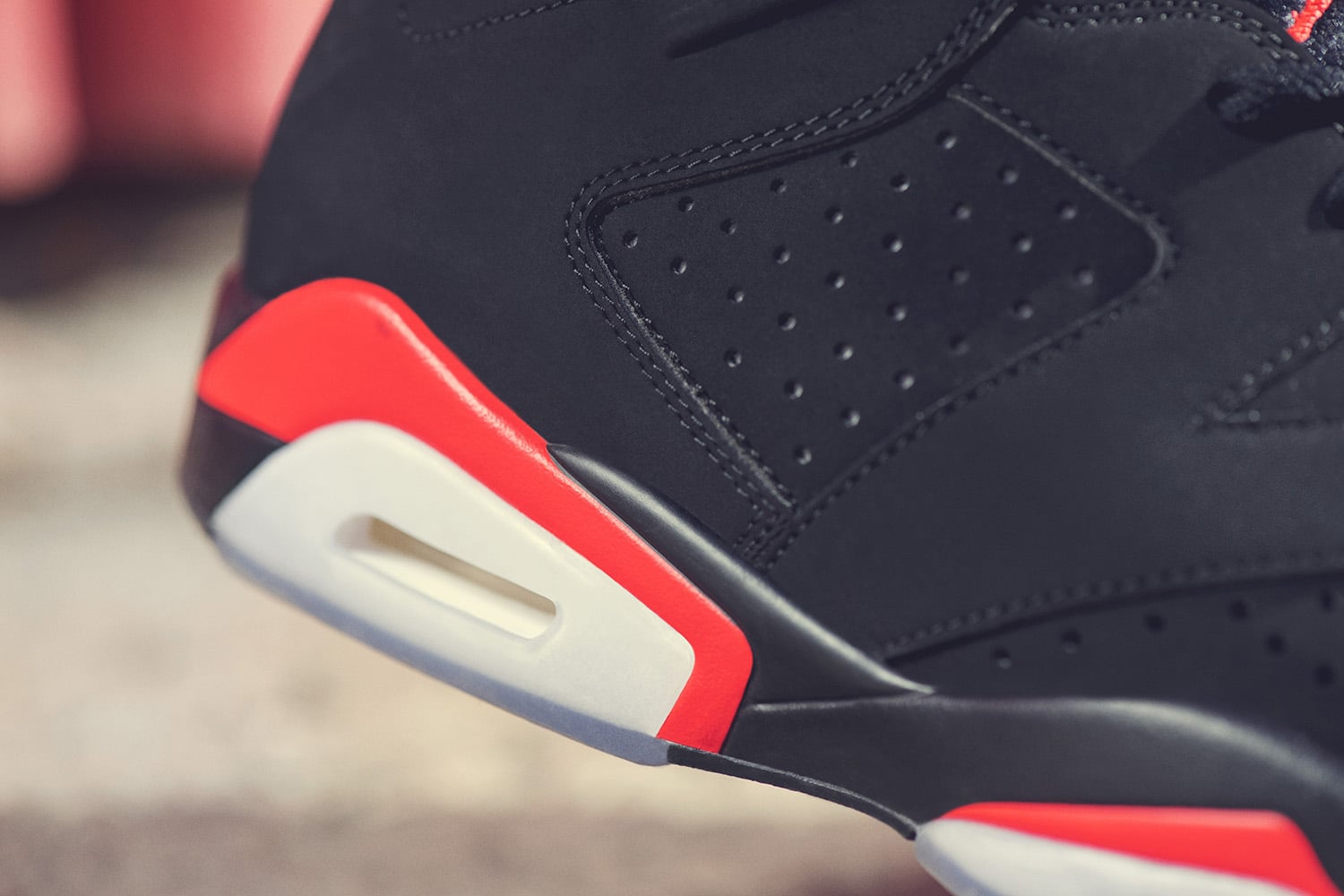 Air Jordan 6 Black Infrared 2019 384664-060 2