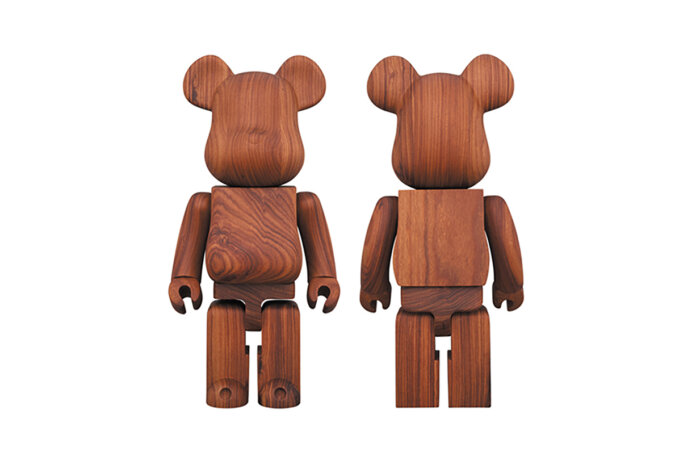 Karimoku x Medicom Toy BEARBRICK 400 Rosewood Karimoku x Medicom Toy BEARBRICK 400 Rosewood