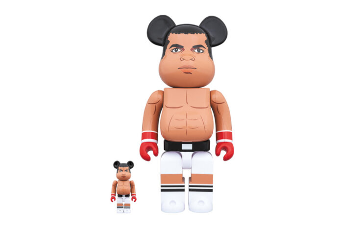 Medicom Toy BEARBRICK Muhammad Ali 100 400 Medicom Toy BE@RBRICK Muhammad Ali 100 400