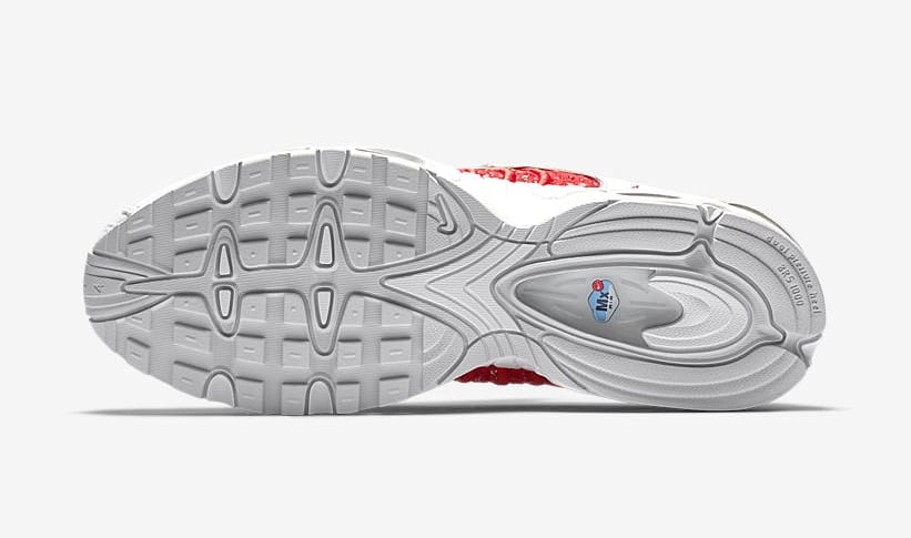 Supreme x Nike Air Max Tailwind 4 IV White University Red AT3854-100 1