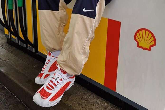 Supreme x Nike Air Max Tailwind IV White Red Supreme x Nike Air Max Tailwind IV White Red