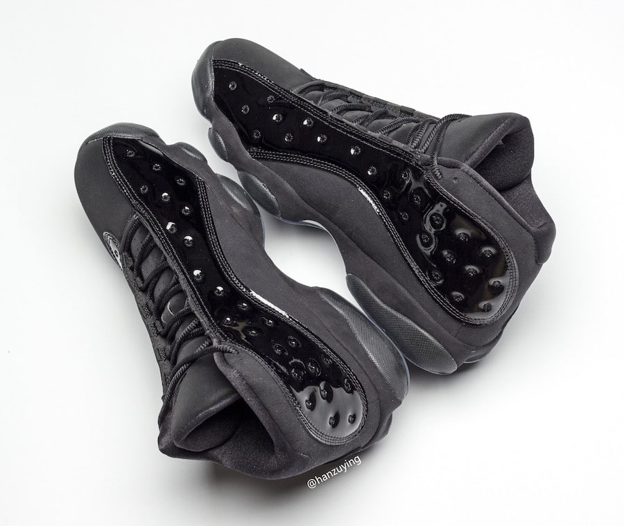 Air Jordan 13 Cap and Gown Black 414571-012 2