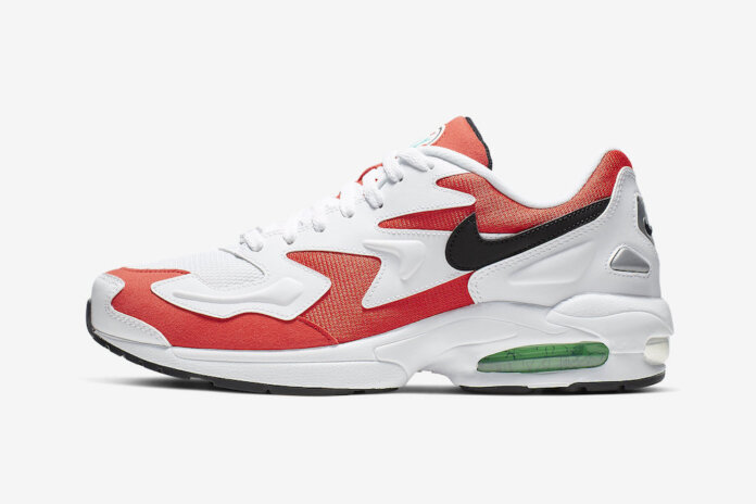 Nike Air Max2 Light Habanero Red AO1741-101 Nike Air Max2 Light Habanero Red AO1741-101