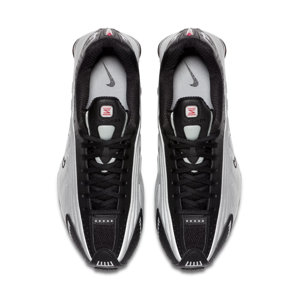 Nike Shox R4 OG Black Metallic Silver Max Orange BV1111-008 4