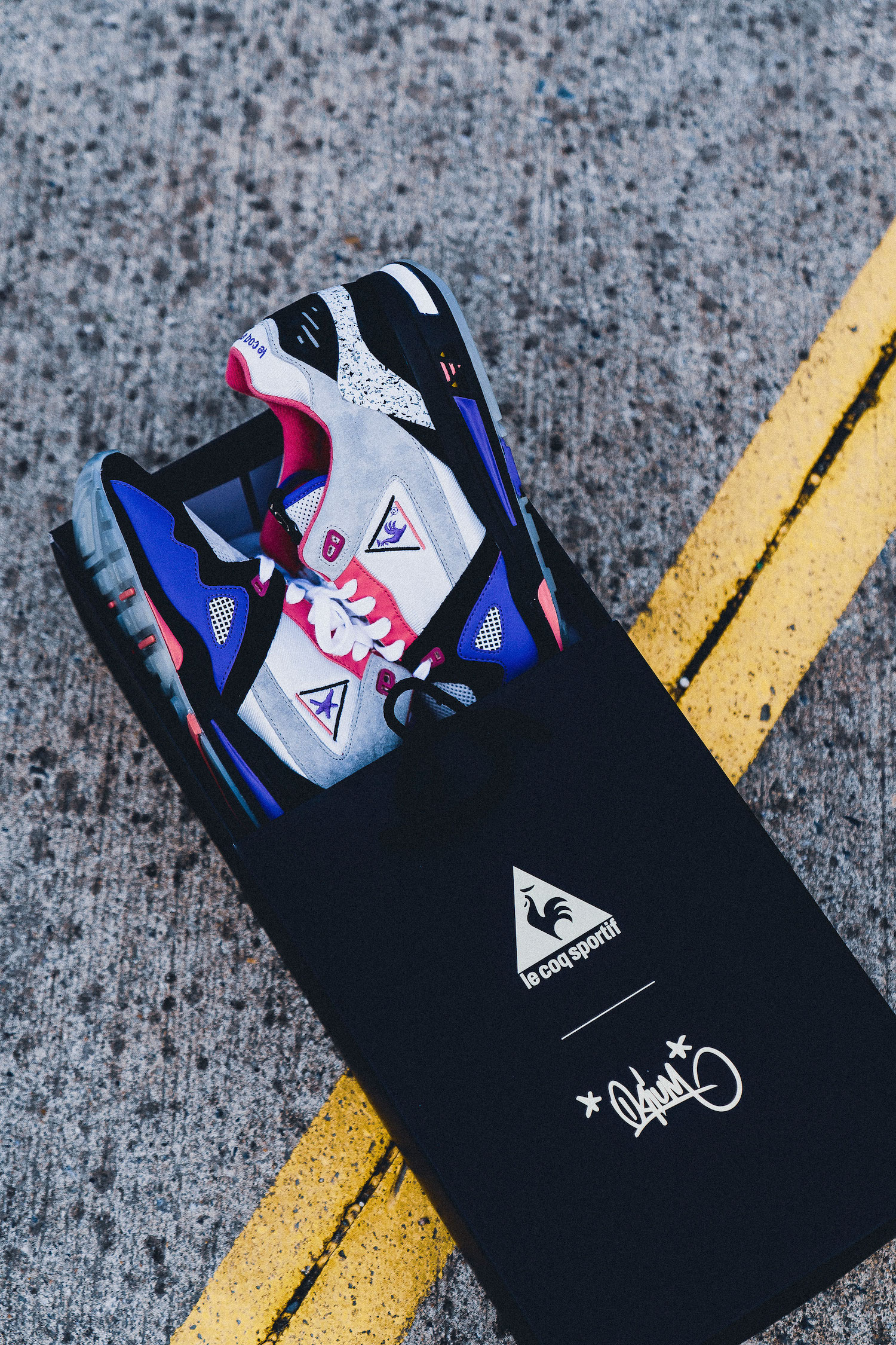 Opium x Le Coq Sportif R1000 Made in France 2