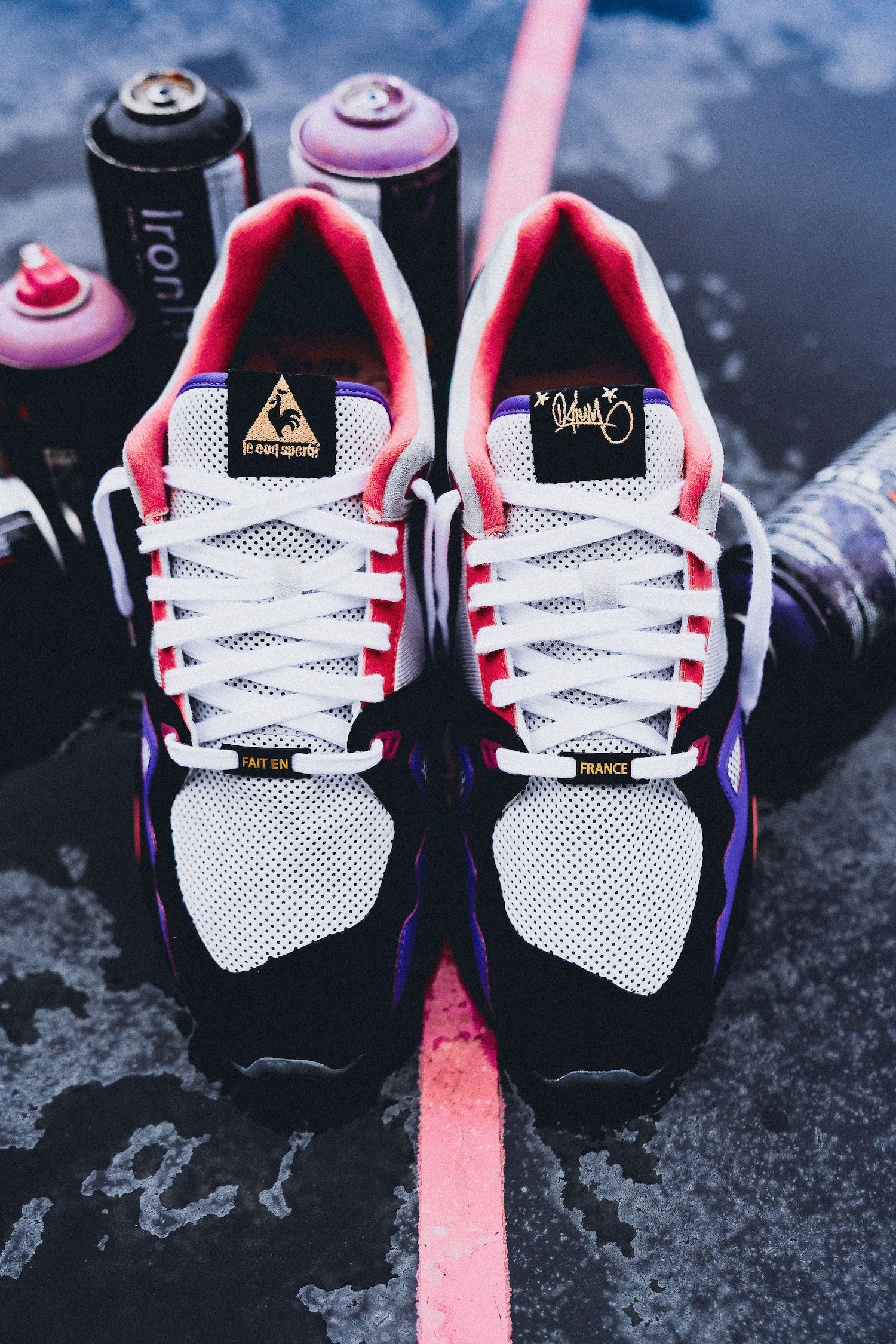 Opium x Le Coq Sportif R1000 Made in France 9