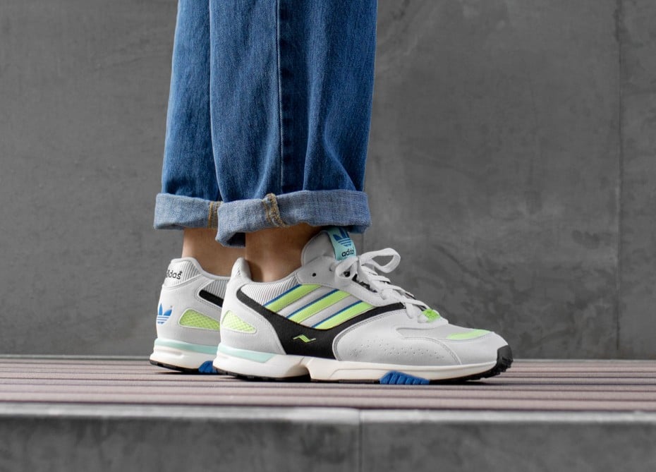 adidas ZX 4000 Crystal White Semi Solar Yellow Core Black G27899 2