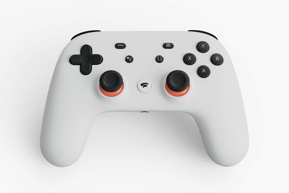 pad google stadia kontroler