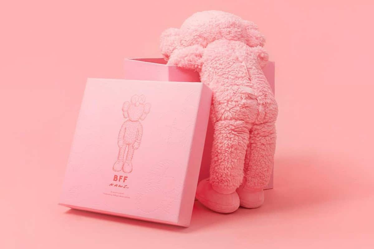 KAWS Pink Plush BFF 1