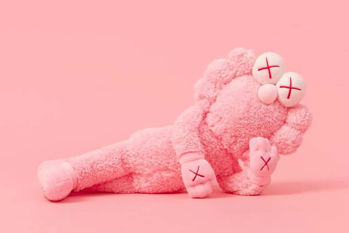 KAWS Pink Plush BFF 2