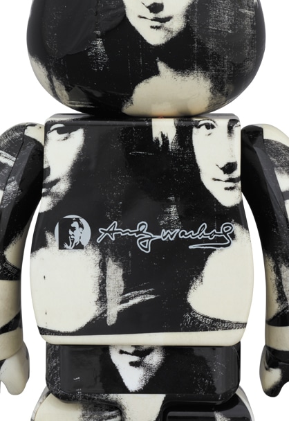 Medicom Toy BEARBRICK Double Mona Lisa 6