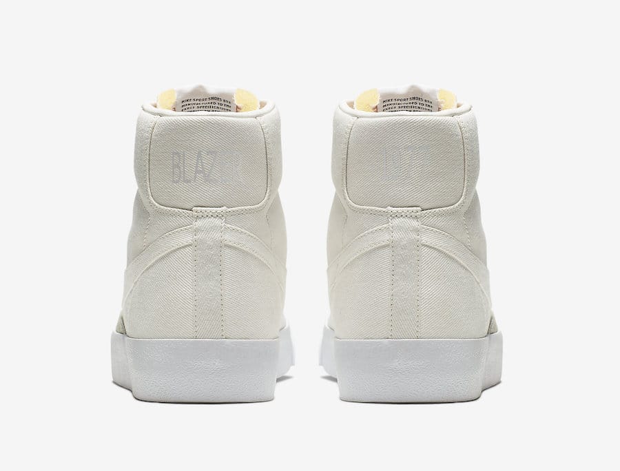 Nike Blazer Mid 77 Sail Canvas CD8238-100 6