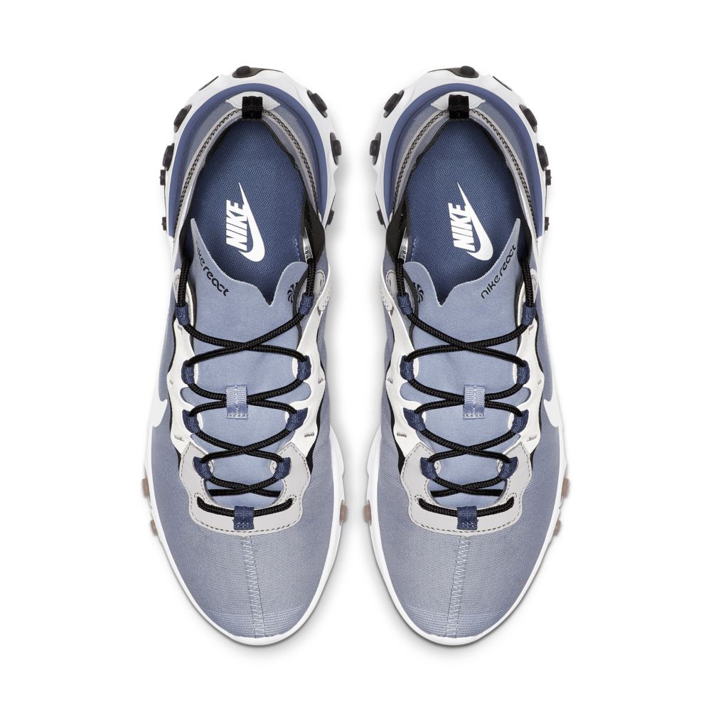 Nike React Element 55 Indigo Fog White Mystic Navy Half Blue BQ6166-402 4