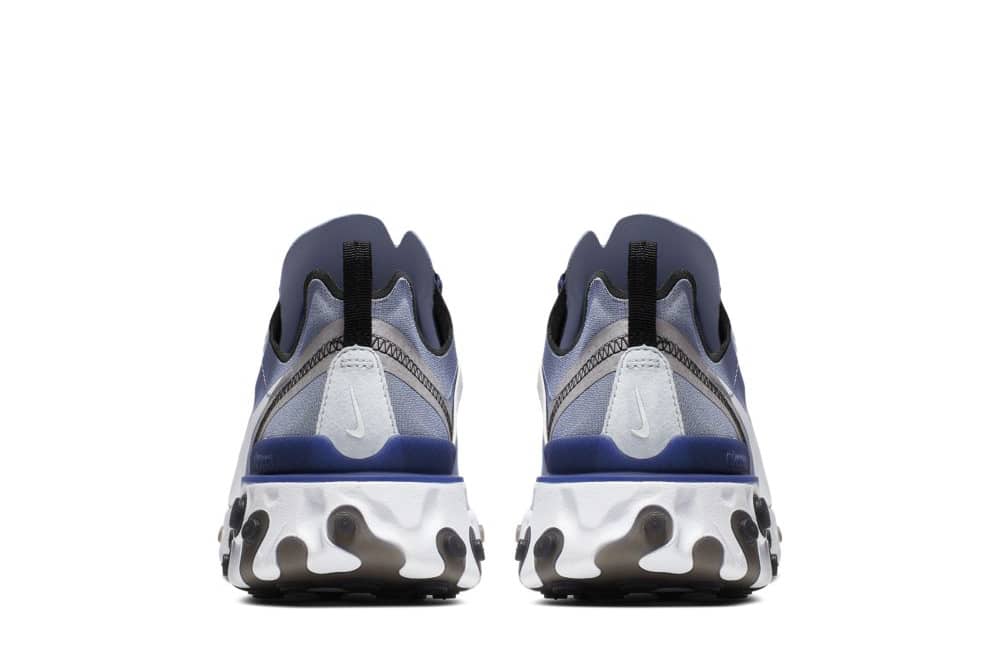 Nike React Element 55 Indigo Fog White Mystic Navy Half Blue BQ6166-402 5