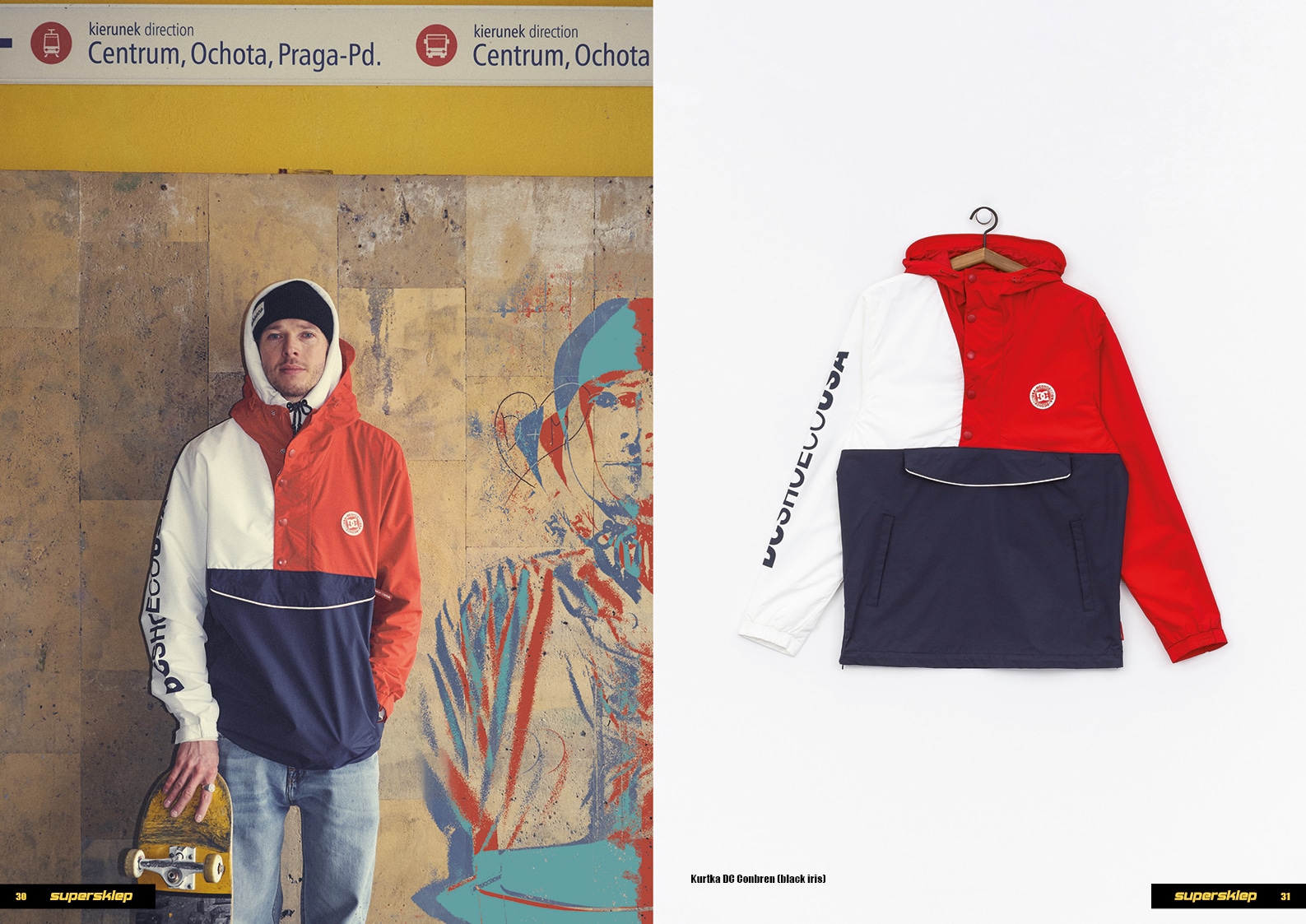 SUPERSKLEP z lookbookiem retro-skate Wiosna Lato 201915