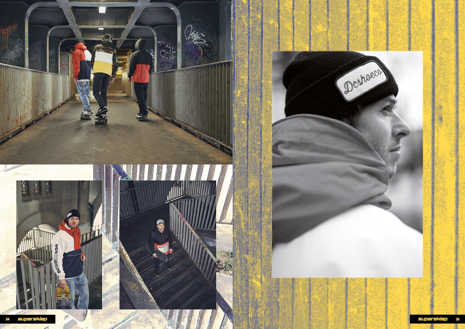 SUPERSKLEP z lookbookiem retro-skate Wiosna Lato 201917