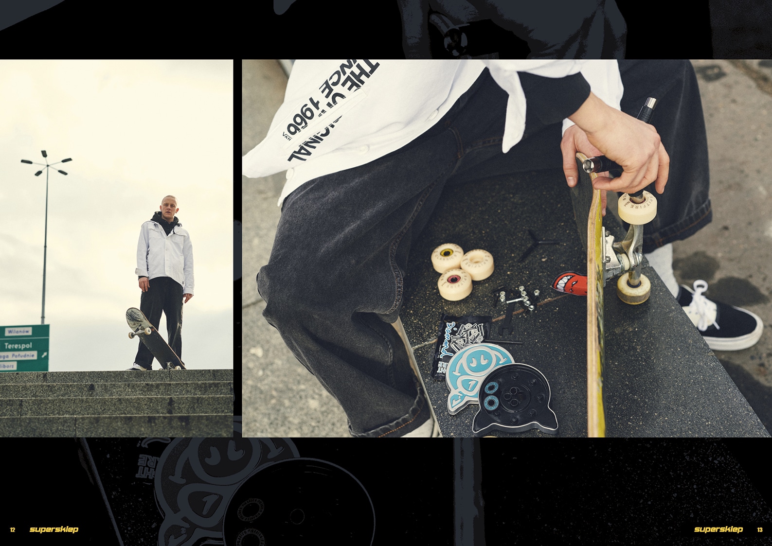SUPERSKLEP z lookbookiem retro-skate Wiosna Lato 20196