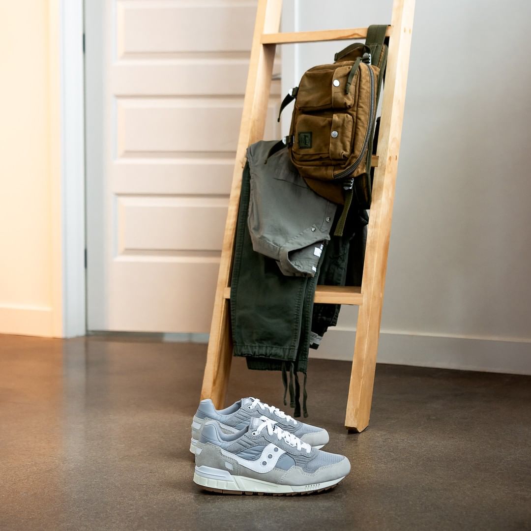 Saucony Shadow 5000 Grey White 1