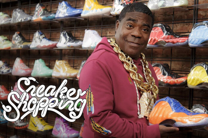 tracy morgan sneaker shopping complex tracy morgan sneaker shopping complex