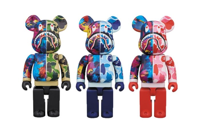 BAPE × M mika ninagawa x Medicom Toy BEARBRICK BAPE × M mika ninagawa x Medicom Toy BEARBRICK