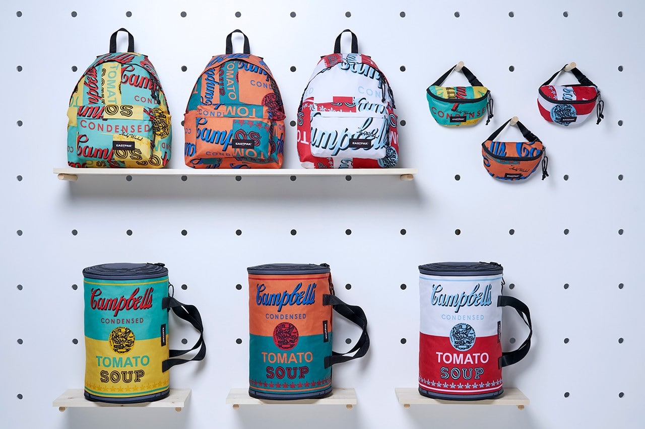 Eastpak x Andy Warhol Colored Campbells Soup Can