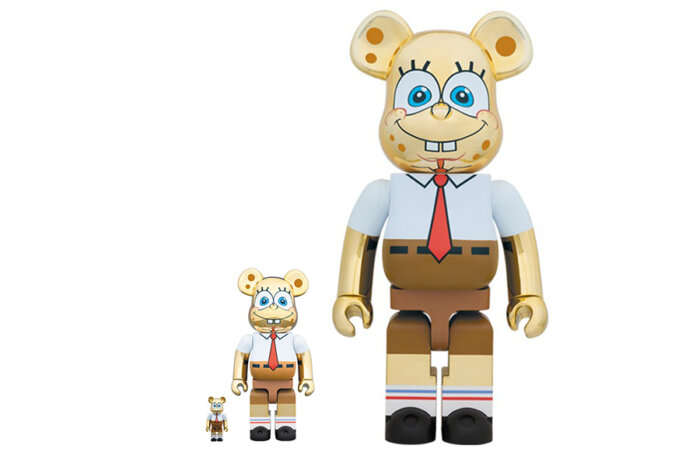 Medicom Toy BEARBRICK Spongebob Squarepant Medicom Toy BEARBRICK Spongebob Squarepant